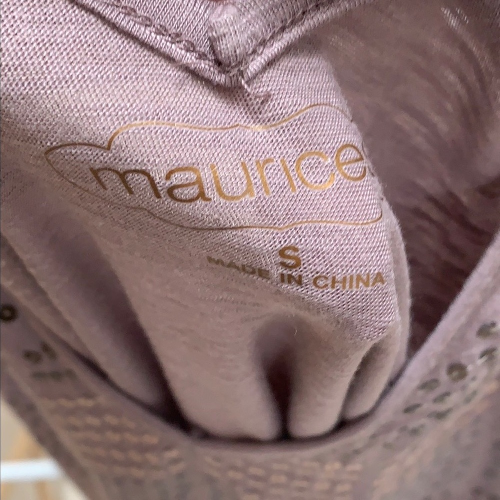 Sequined tank top.   V neck front and back